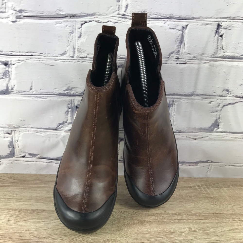 Dansko Vail Brown Leather Clog Ankle Boots 37 - Picture 6 of 9